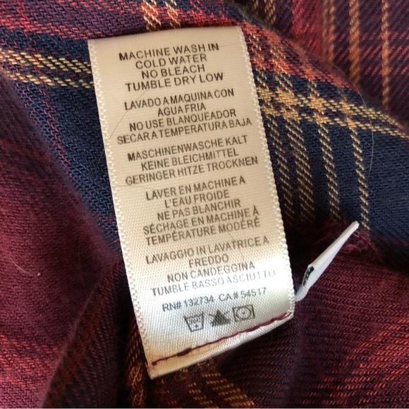 Cloth and Stone plaid top - Picture 4 of 6